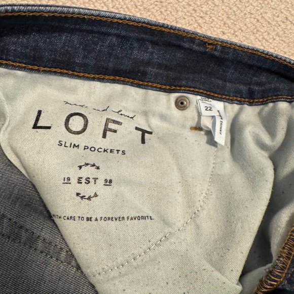Ann Taylor LOFT Modern Skinny Jeans - Picture 3 of 3